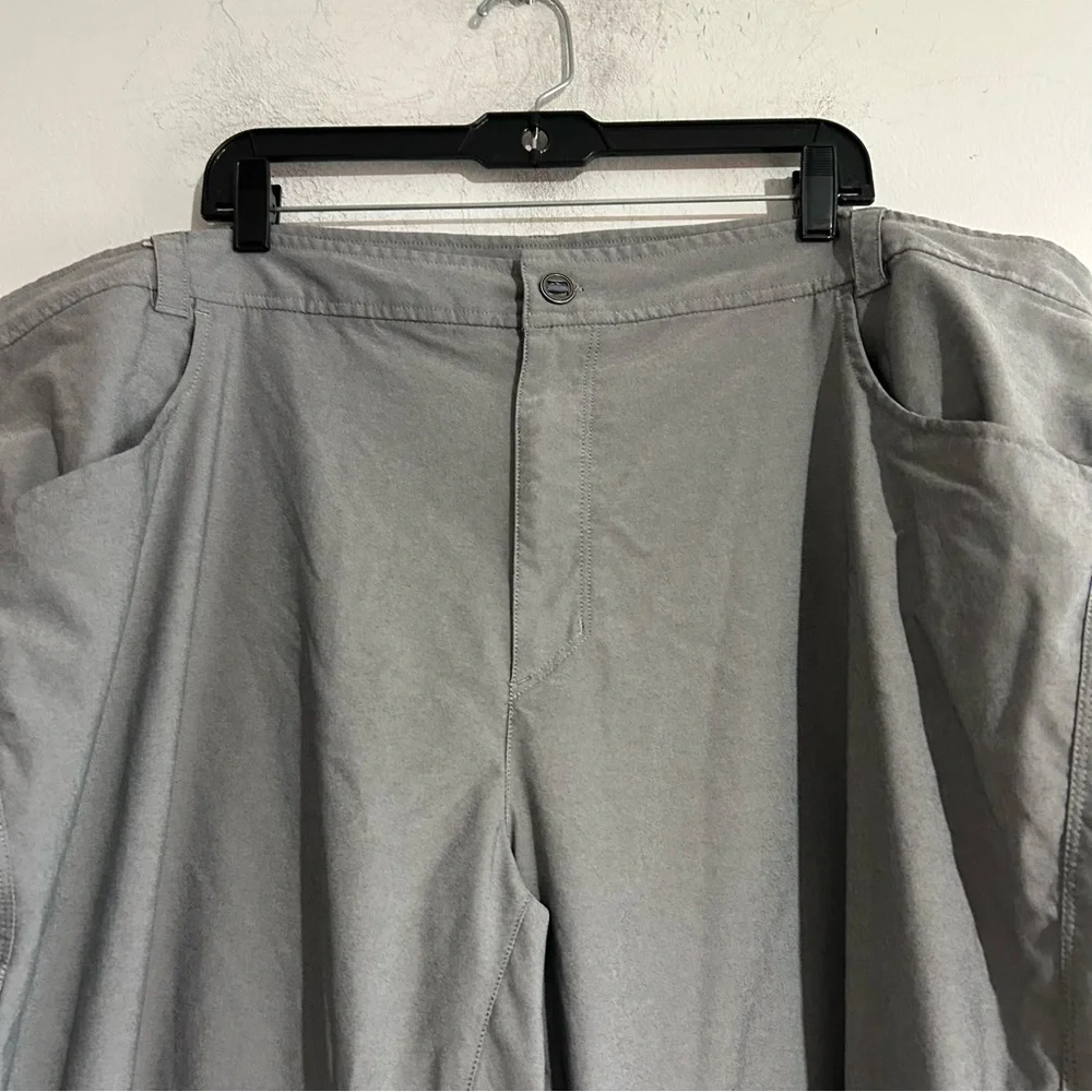 Columbia Pilsner Peak Performance Outdoor Hiking Pants Grey Poly Nylon 50